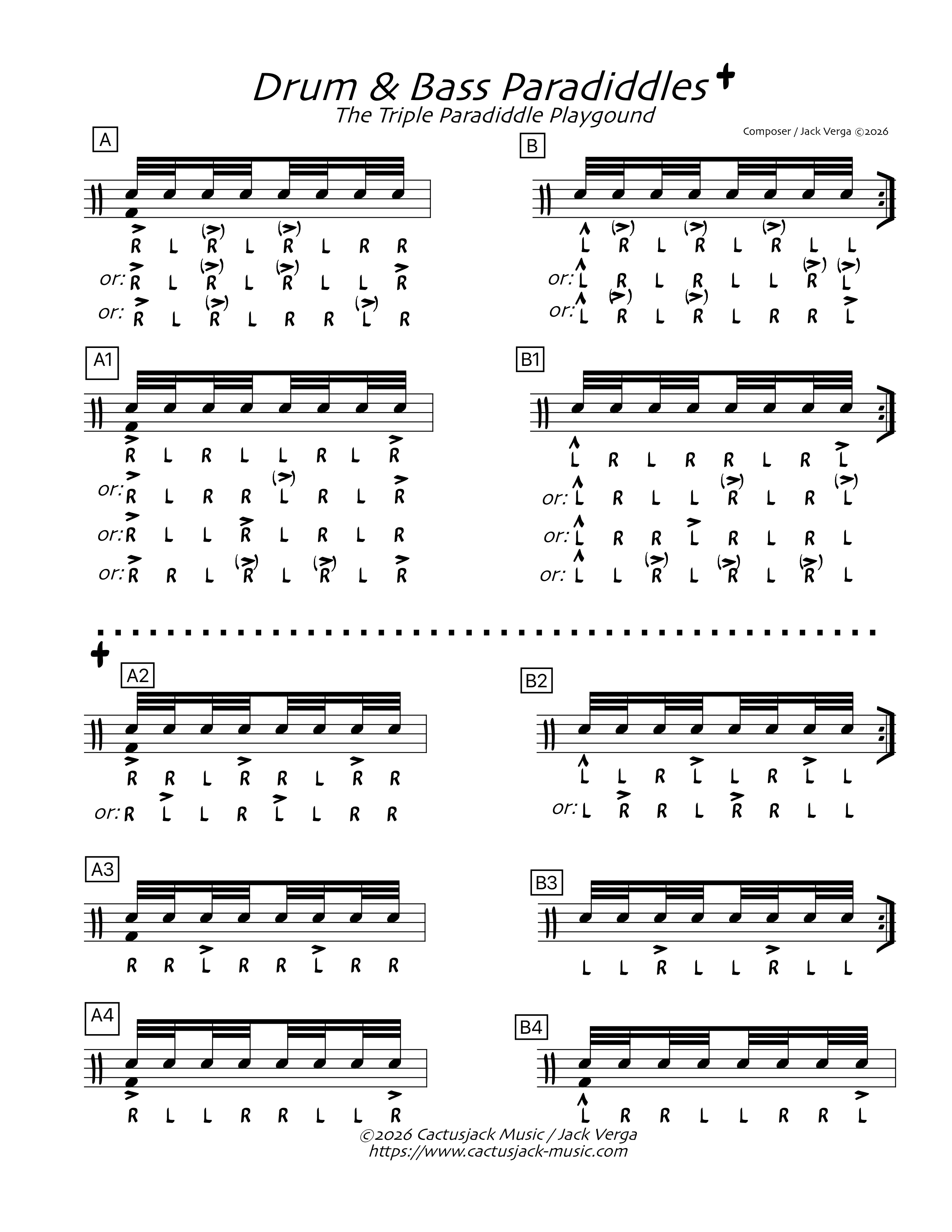 D&B Paradiddles